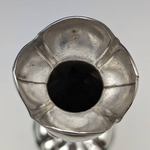 1905年 英国アンティーク 純銀製 花瓶 一輪挿し ペア 84g Henry Williams