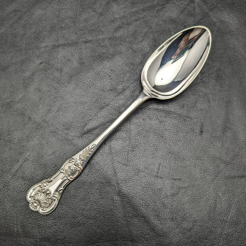 English antique silver plate dinner spoon x6