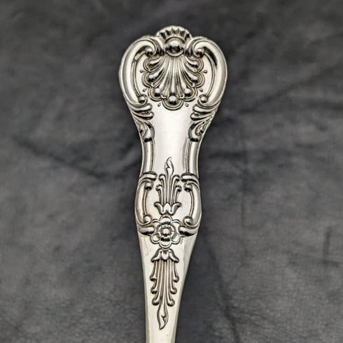 英国アンティーク シルバープレート製 ディナースプーンx6