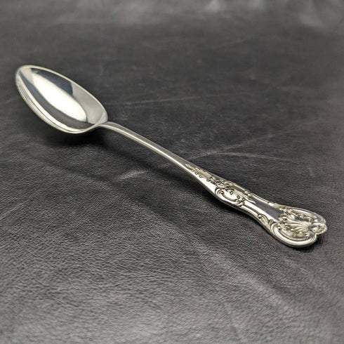 English antique silver plate dinner spoon x6