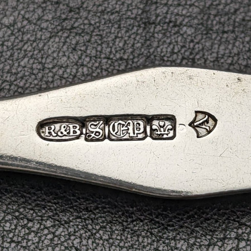 英国アンティーク シルバープレート製 ディナースプーンx6