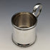 British vintage silver plated mug