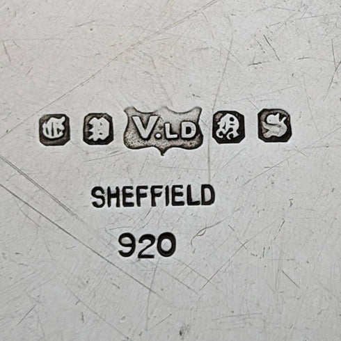 British vintage silver plated mug