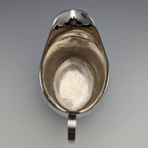 1801 British Antique Georgian Sterling Silver Cream Jug 97g