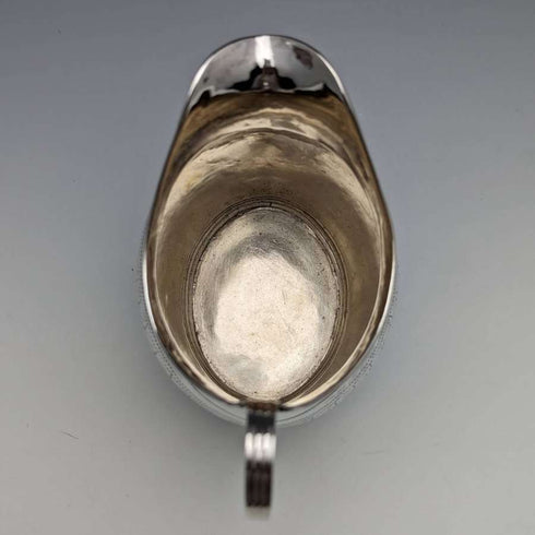 1801 British Antique Georgian Sterling Silver Cream Jug 97g