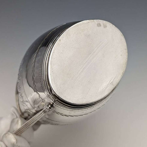 1801 British Antique Georgian Sterling Silver Cream Jug 97g