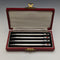 British Vintage Pure Silver (925 Silver) Propulsion Pencil Set of 4 Boxed