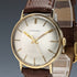 1981 British vintage working fine Garrard K9 solid gold case 3 hands mechanical men's watch