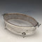 1926 British Vintage Pure Silver & Glass Inner Butter Dish 163g Walker & Hall