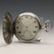 Reloj de bolsillo Longines vintage de alrededor de 1932, caja saboneta de plata, en buen estado de funcionamiento.