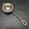 Vintage silver-plated tea strainer