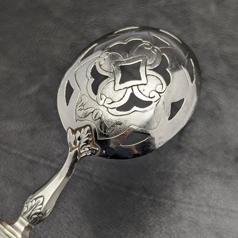 フレンチアンティーク 純銀製ハンドル オードブルカトラリーセット ケース入