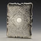 1889 British Antique Sterling Silver Double Open Card Case 123g Deakin and Francis