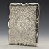 1889 British Antique Sterling Silver Double Open Card Case 123g Deakin and Francis