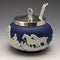 英国古董 Jasperware 糖罐 William Adams