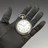 Around 1921 Antique Longines pocket watch silver plated open face works well