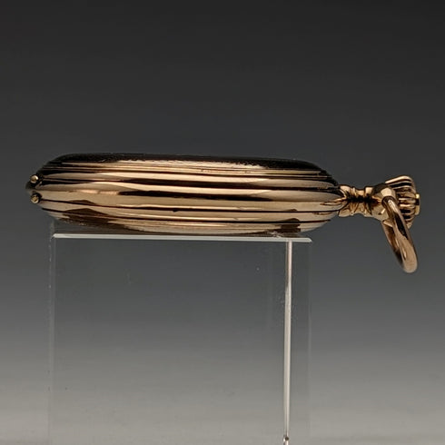 1913 年左右古董浪琴懷錶鍍金獵人錶殼 Cal19.74N 做工不錯