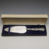 1967 British Vintage Pie Server Sterling Silver Handle Queen's Pattern Paper Box