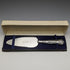 1967 British Vintage Pie Server Sterling Silver Handle Queen's Pattern Paper Box