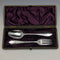 1899 English Antique Silver Plated Crisling Cutlery Set in Case