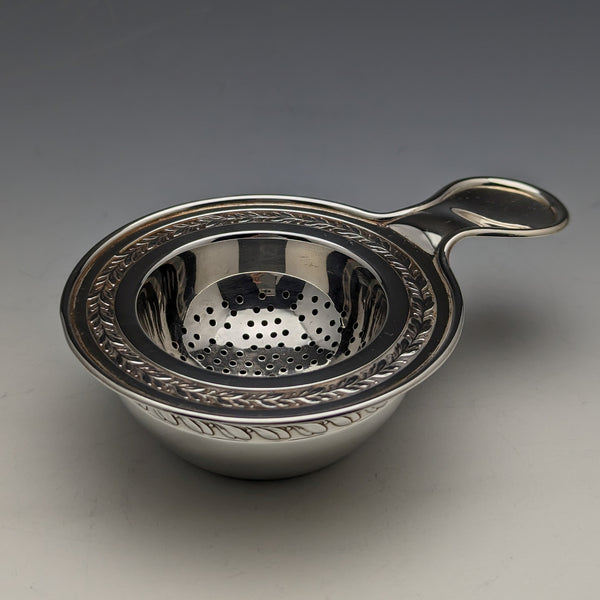 German Antique WMF Silver Plated Tea Strainer