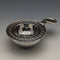 Colador de té antiguo alemán de WMF bañado en plata