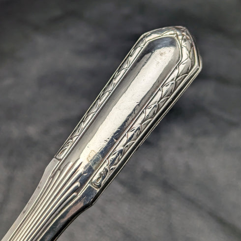 Early 20th Century German Antique Serving Cutlery 800 Silver Handle
