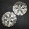 British vintage silver plate teapot stand pair