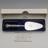 1975 British Vintage Sterling Silver Handle Small Cake Server Boxed