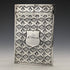 1830 British antique sterling silver card case Edinburgh JR