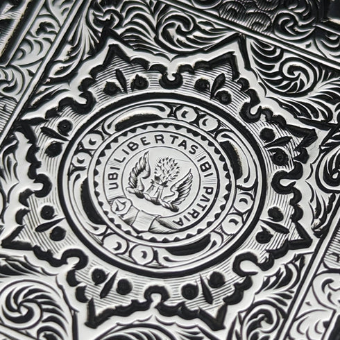 1867年 英国アンティーク 純銀製カードケース Robert Thornton