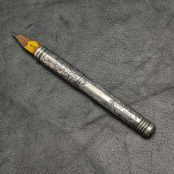 1894 British Antique Sterling Silver Pencil Holder Henry Griffith