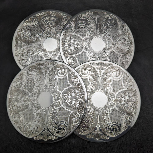 英國復古鍍銀桌墊 4 件套紙盒裝