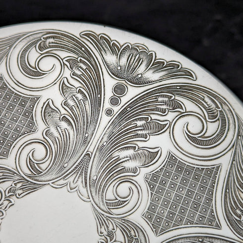 英國復古鍍銀桌墊 4 件套紙盒裝