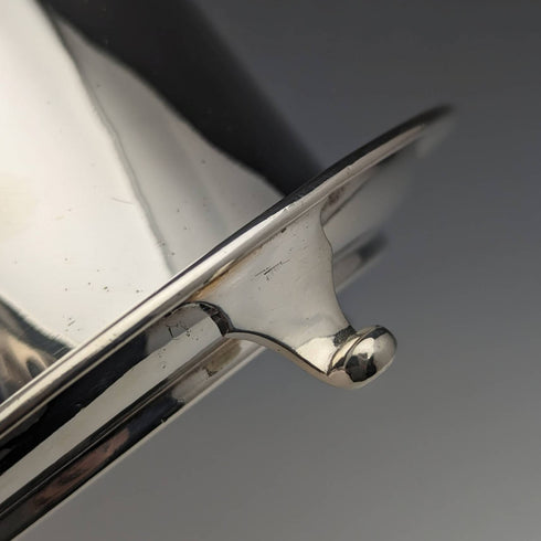 英國古董鍍銀餅乾桶 Henry Atkin