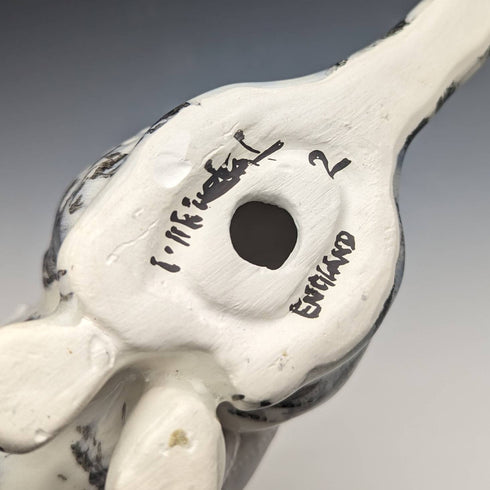 【新品】英国ウィンスタンレイ ケンジントンキャット 青目サバトラ 陶器製フィギュリン(サイズ2)