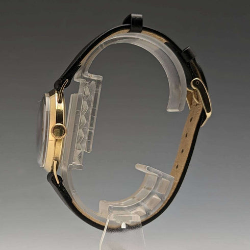 1955 British vintage Garrard K9 solid gold case gentleman's watch works well in box
