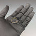 Anillo vintage británico de oro de 18 quilates con diamante de 0,25 ct, H L Brown