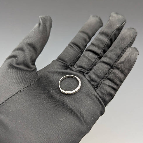 ヴィンテージアクセサリー 純銀製エタニティリング