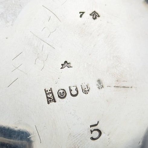 1840 年代英國古董鍍銀茶壺 654 克 Roberts and Hall