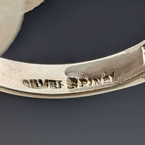 vintage accessory sterling silver eternity ring