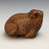 Japanese vintage toad wooden netsuke