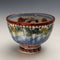Japanese antique Meiji period Kutani ware sake cup