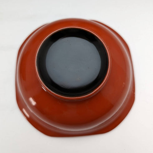 Japanese Antique Early Showa Period Daruma Pattern Nakatsuke Small Bowl Set of 5