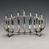 British antique silver plate toast rack 205g