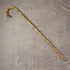 1909 British Antique Men's Walking Stick Thick Bamboo Shaft 84cm