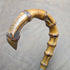 1909 British Antique Men's Walking Stick Thick Bamboo Shaft 84cm