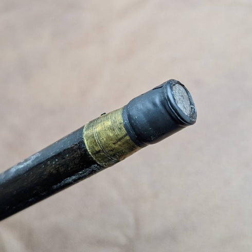 1894 年英國古董男士手杖鹿角手拿包手柄粗桿 80 厘米