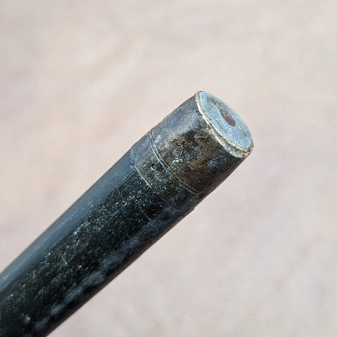 1922 British Antique Gentleman's Walking Stick with Curved Handle 92cm