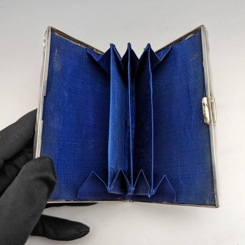 1896 年英國古董純銀名片夾 Frederick Marson